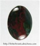 Bloodstone Cabochon Bloodstone Cabochon