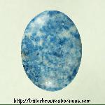 Blue Quartz Cabochon