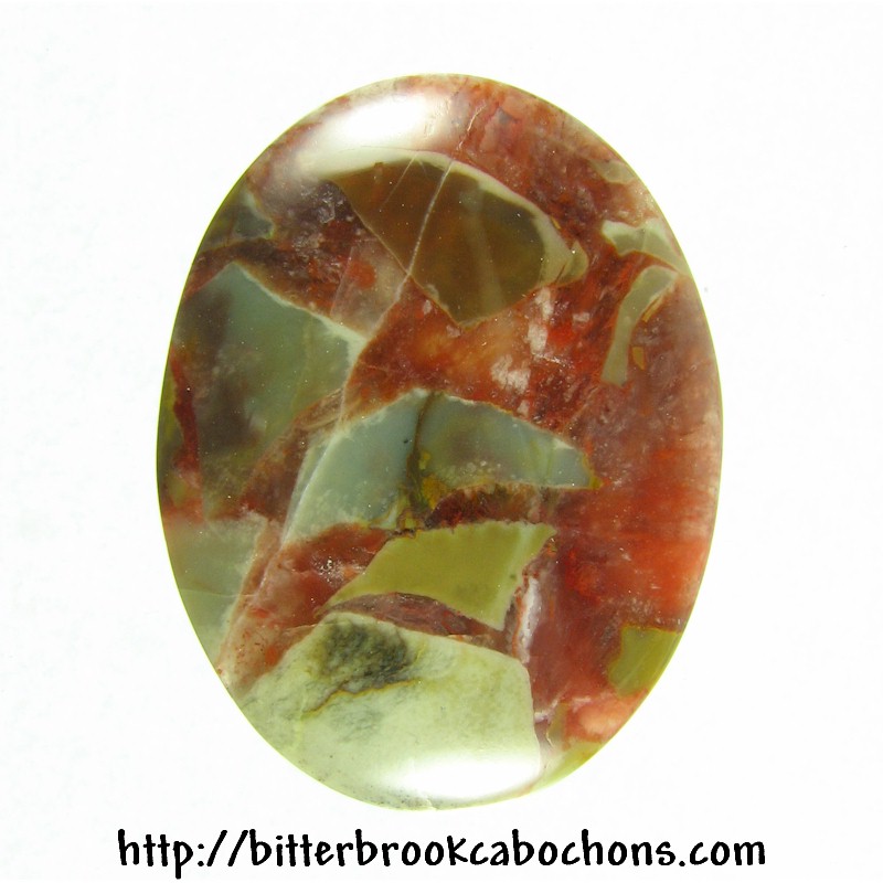 Brecciated Jasper Cabochon