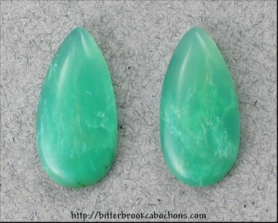 Chrysoprase Pair