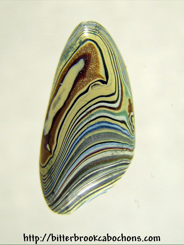Fordite Cabochon