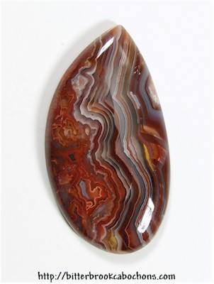 Red Lace Agate