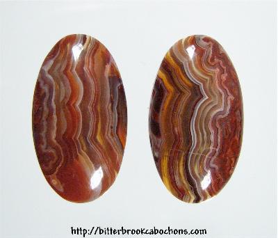 Lace Agate Pair