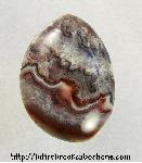 Lace Agate Cabochon Lace Agate Cabochon