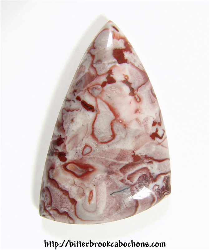 Peppermint Lace Agate Cabochon