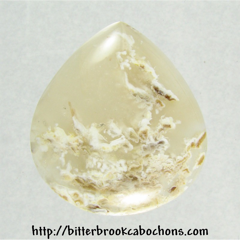 Plume Agate Cabochon