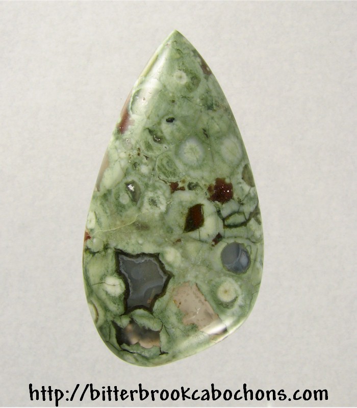 Rainforest Jasper Cabochon