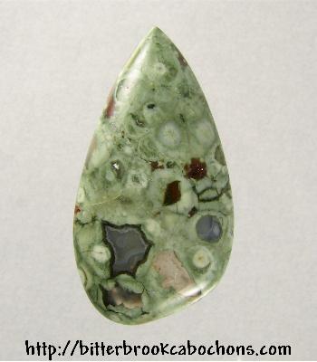 Rainforest Jasper Cabochon