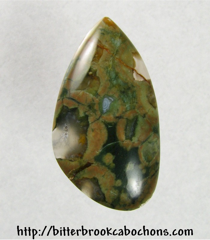 Rainforest Jasper Cabochon