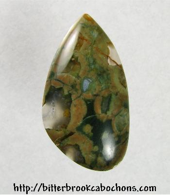Rainforest Jasper Cabochon