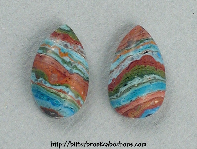 Rainbow Cal Silica Pair