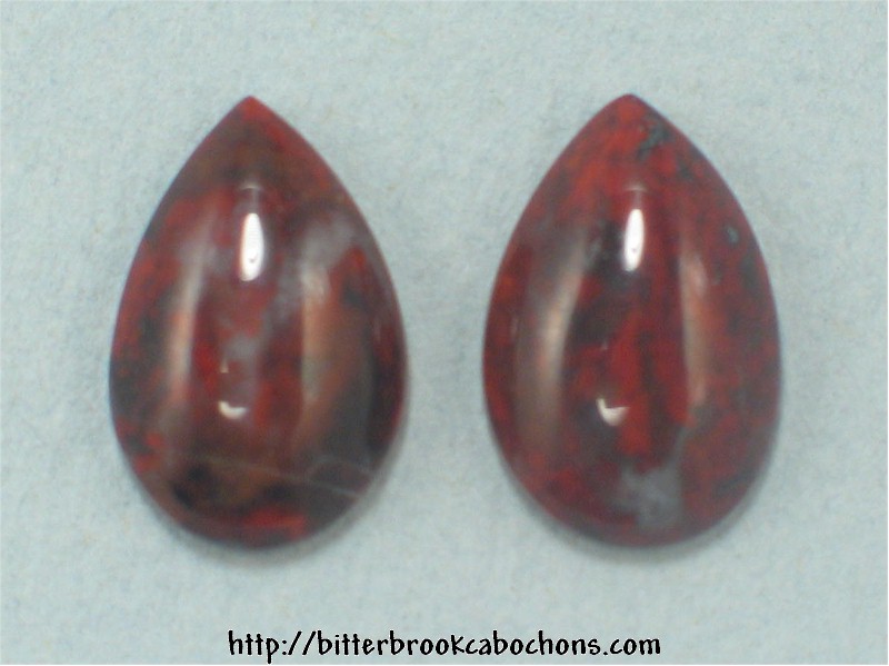 Red Jasper Pair