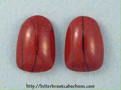Red Jasper Pair