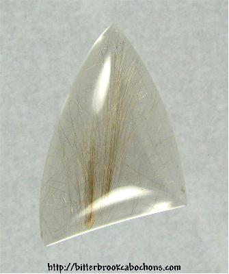 Rutilated Quartz Cabochon