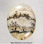 Silver Lace Agate Cabochon Silver Lace Agate Cabochon